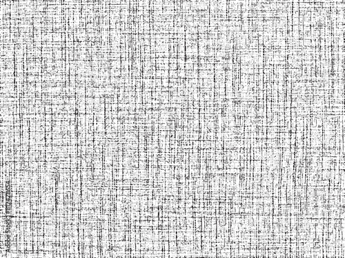 Grunge texture linen fabric. Vector illustration. Natural background for design.  