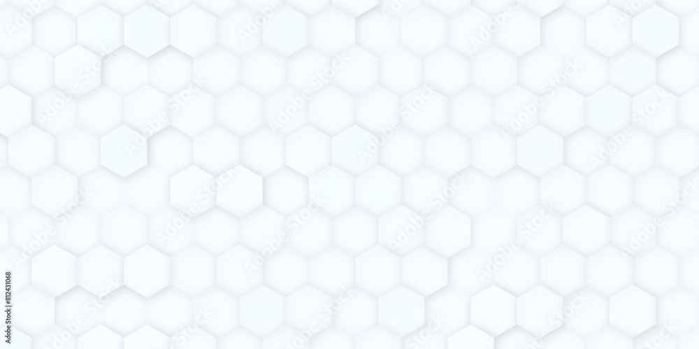 Abstract. Embossed Hexagon , honeycomb white Background ,light and shadow ,Vector, light and shadow ,Vector Abstract. Embossed Hexagon , honeycomb white Background ,light and shadow ,Vector, light and shadow ,Vector