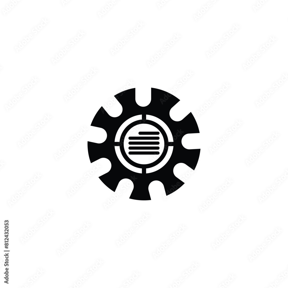 Operations management icon. Solid icon collection. Operations management icon. Solid icon collection.