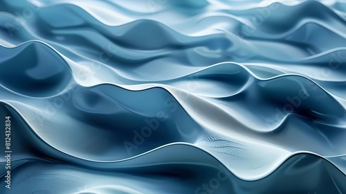 Generate a seamless, high-resolution texture of a rough, undulating, icy surface. The color should be a light blue.