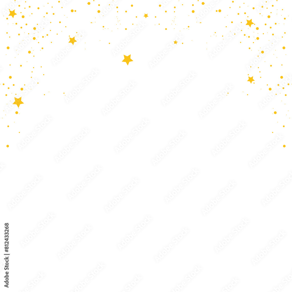 Seamless confetti star celebration decoration Seamless confetti star celebration decoration