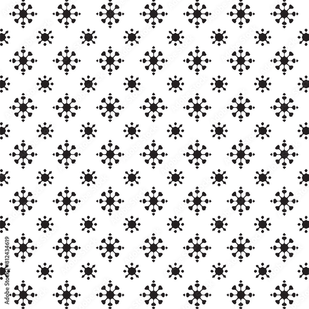 Geometric of seamless gray and white pattern