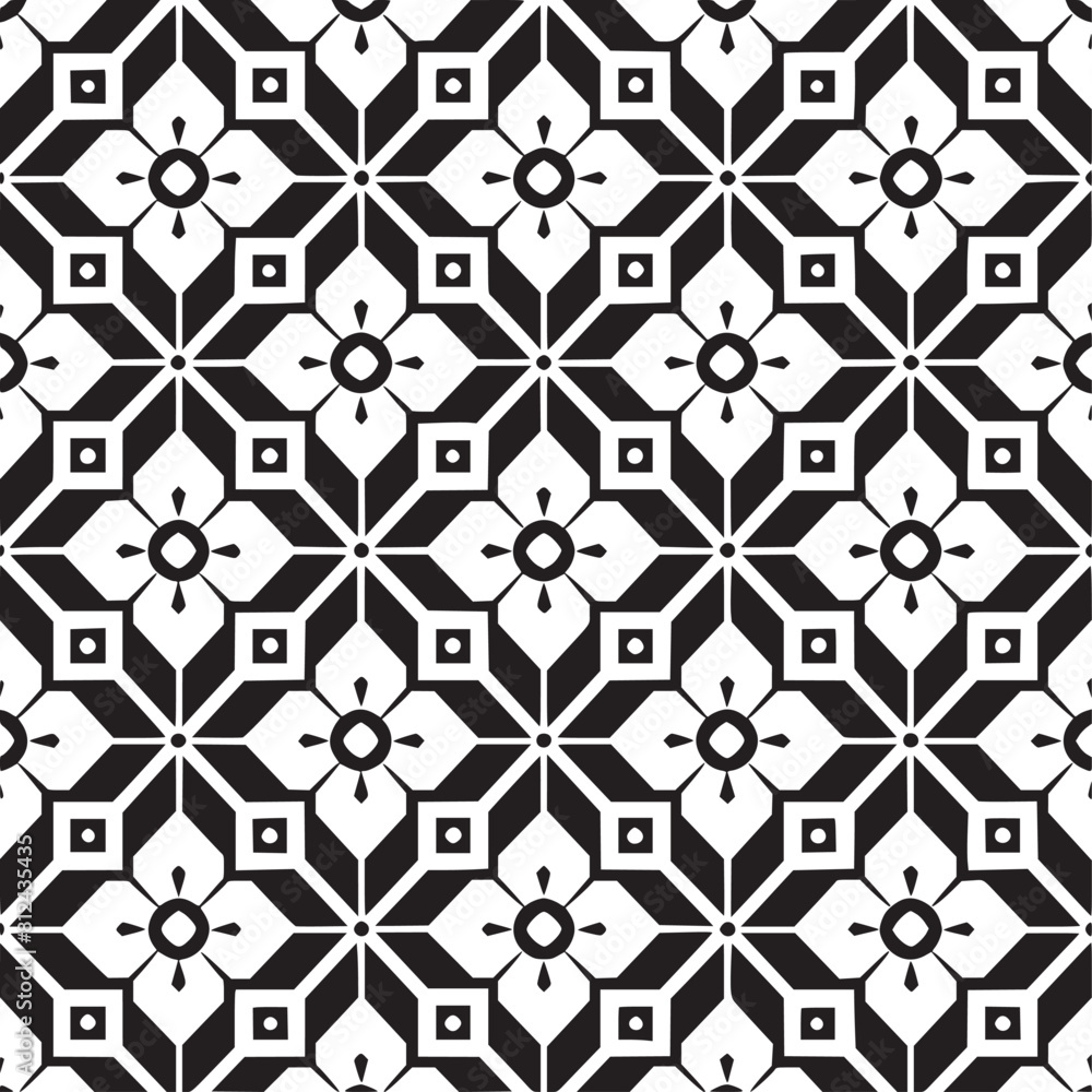 Geometric of seamless gray and white pattern Geometric of seamless gray and white pattern