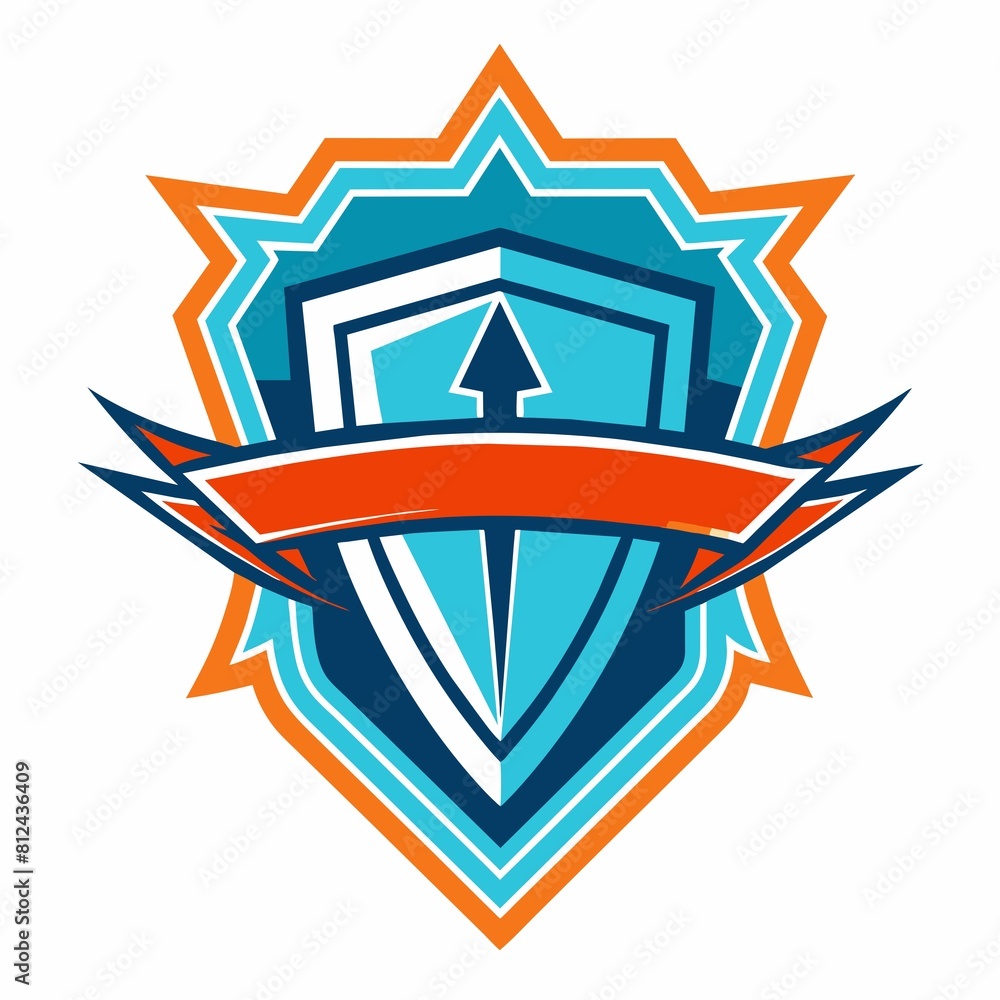 Modern brand logo design vector illustration Modern brand logo design vector illustration