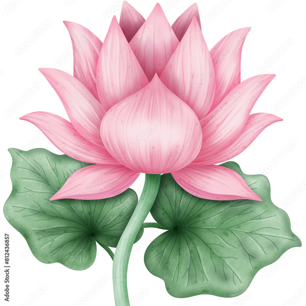 Fototapeta premium pink lotus flower