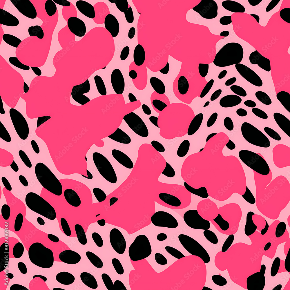 Leopard skin seamless pattern, the beauty of design knows no bounds. Can be used as a variety of graphics resources Leopard skin seamless pattern, the beauty of design knows no bounds. Can be used as a variety of graphics resources