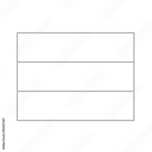 Simple stylized data table layout template