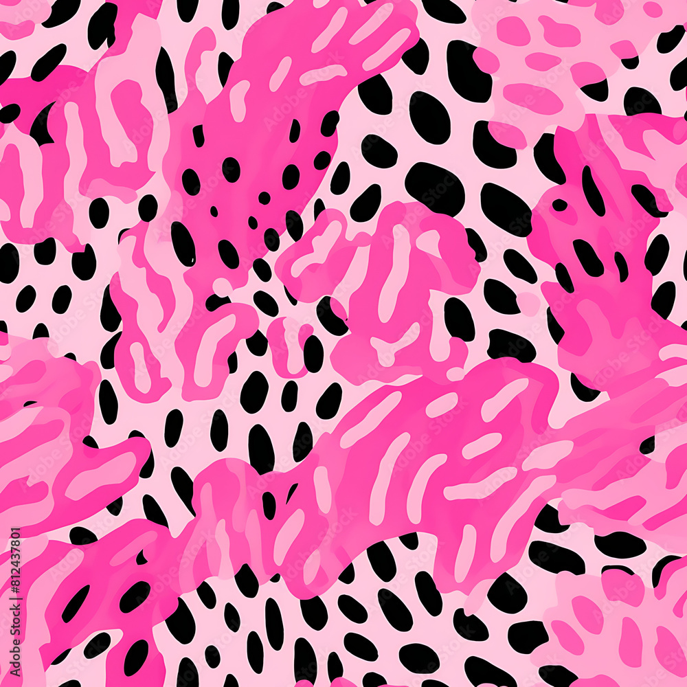 Leopard skin seamless pattern, the beauty of design knows no bounds. Can be used as a variety of graphics resources Leopard skin seamless pattern, the beauty of design knows no bounds. Can be used as a variety of graphics resources