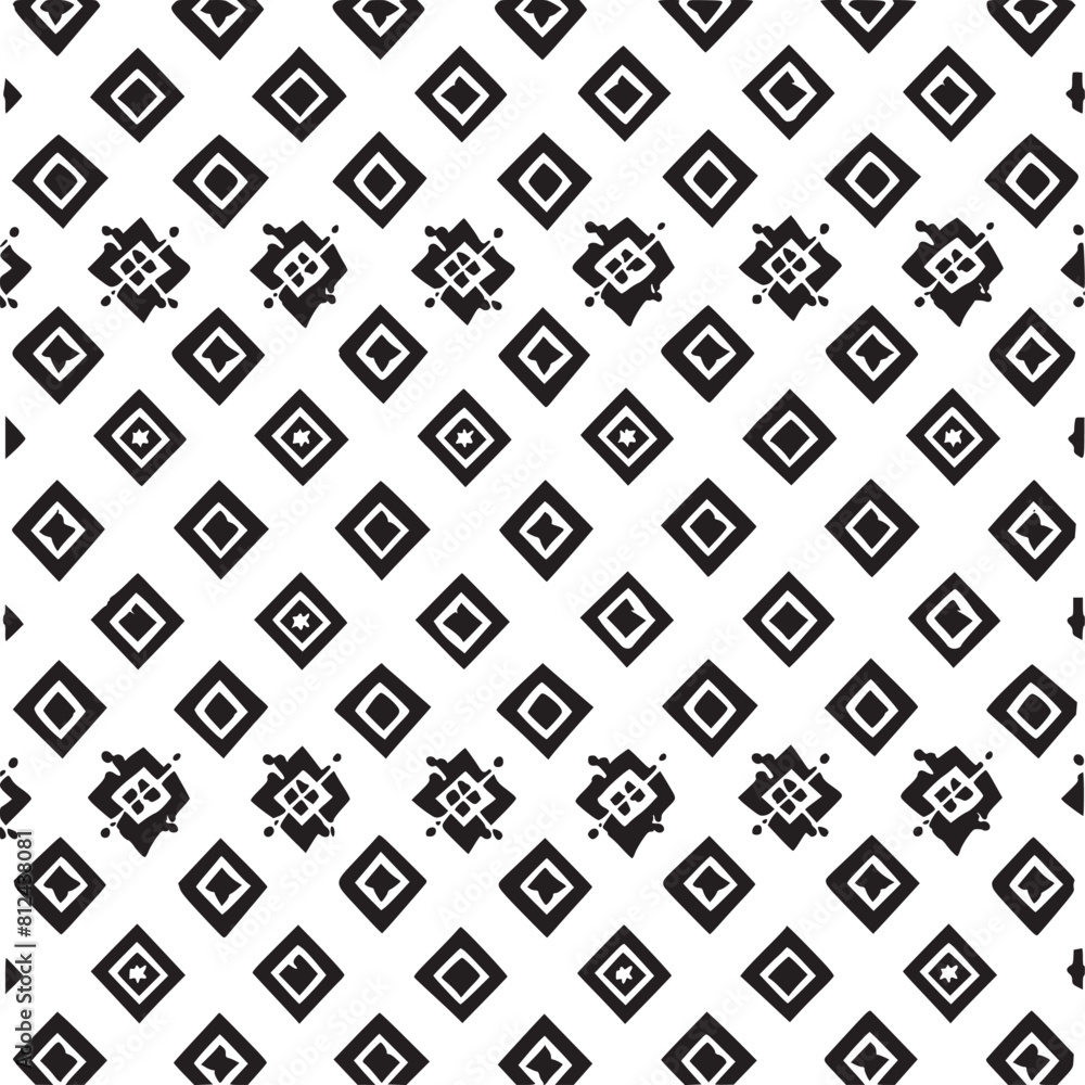Geometric of seamless gray and white pattern Geometric of seamless gray and white pattern