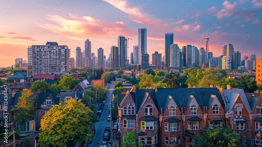 Obraz premium Effective Urban Development Strategies for Rental Markets 