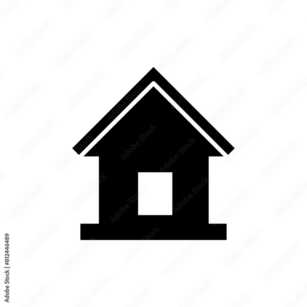 house icon vector flat trendy style illustration for web and app on white background..eps house icon vector flat trendy style illustration for web and app on white background..eps