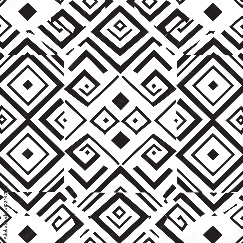 Pattern vector black and white Pattern vector black and white