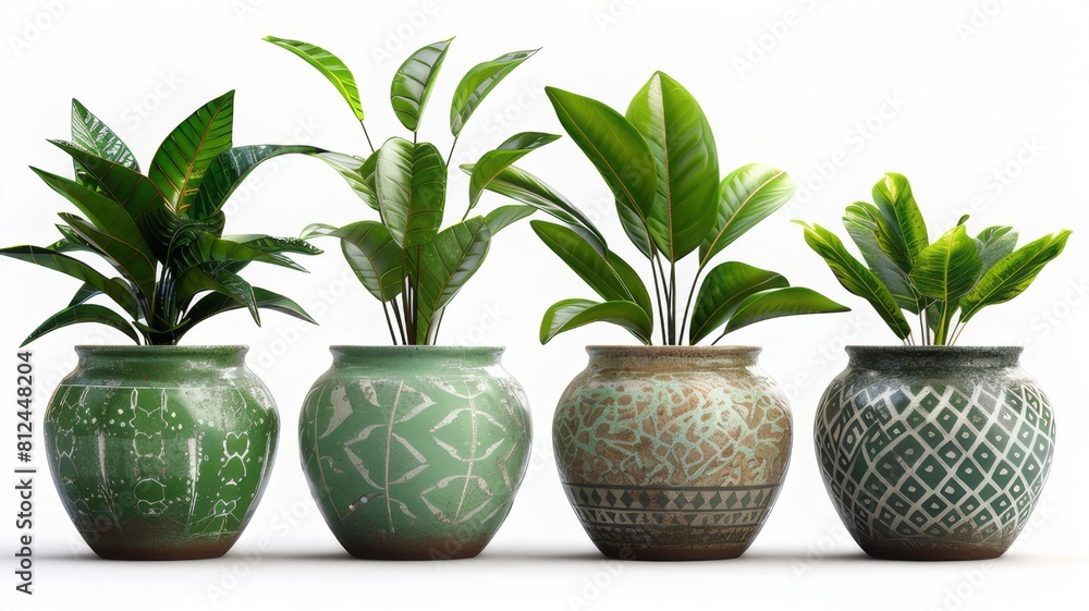 Green plant in a pot Green plant in a pot