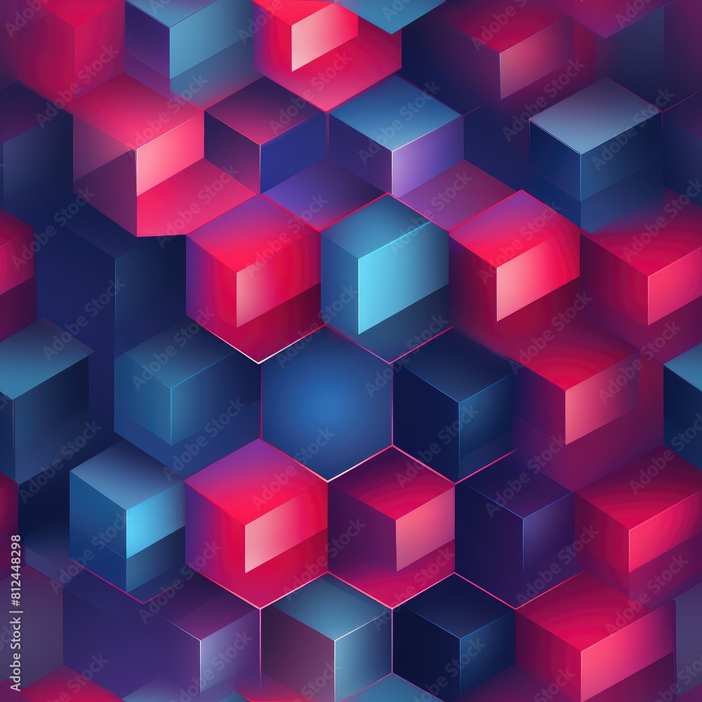 Seamless background based on geometric shapes. Seamless background based on geometric shapes.