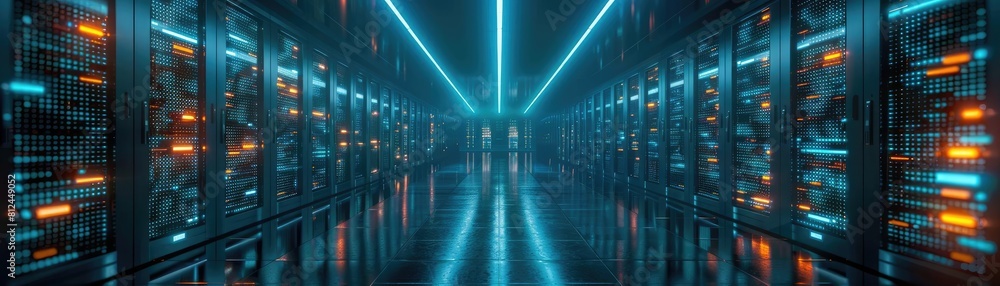 Big data processing, front view, analyzing large datasets, technology tone, Monochromatic Color Scheme. Big data processing, front view, analyzing large datasets, technology tone, Monochromatic Color Scheme.