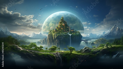 An illustration of Earth with a caption saying  Our home  our responsibility  for Earth Day.