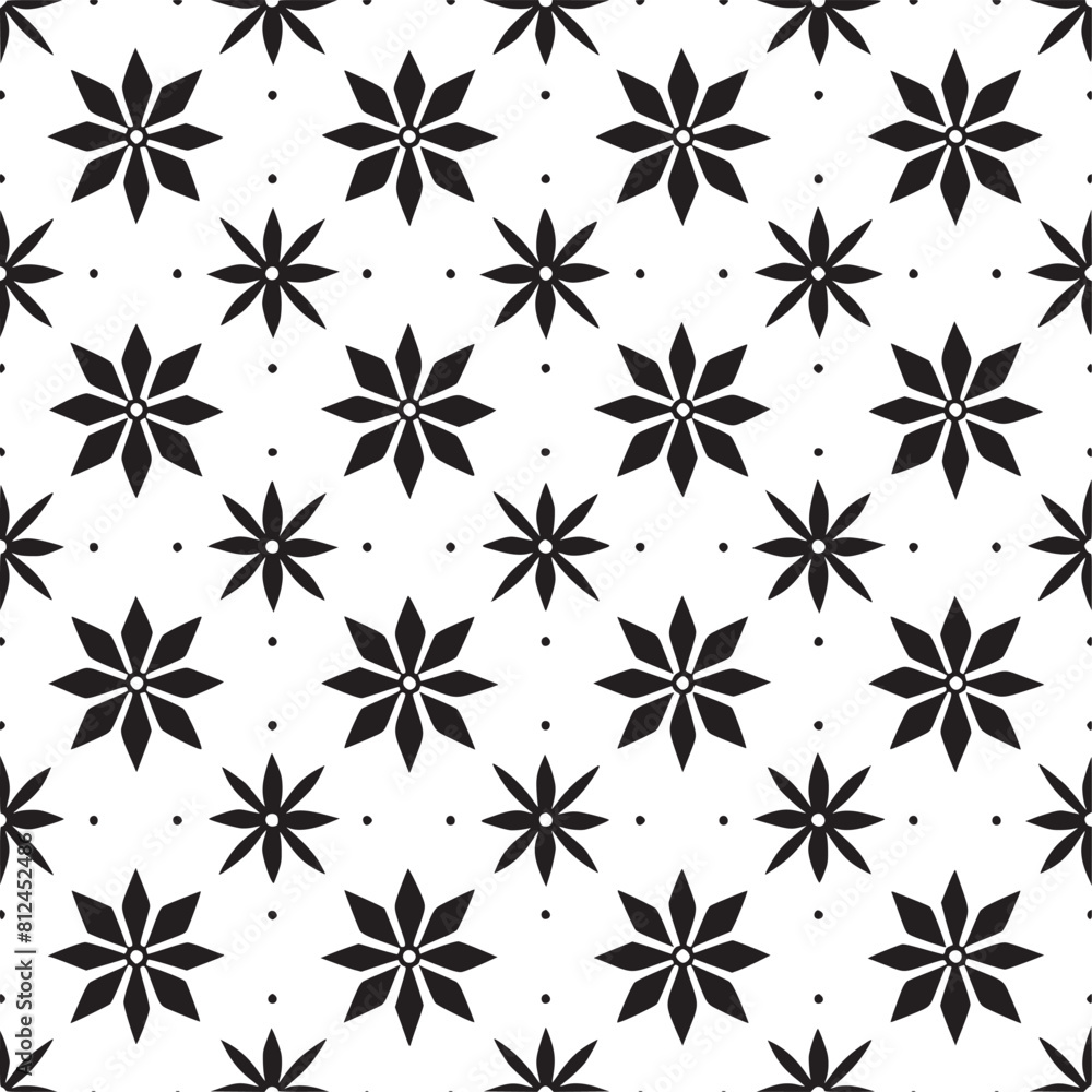 Pattern black and white vector Pattern black and white vector