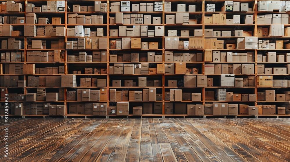 stacked cardboard boxes , warehouse storage stacked cardboard boxes , warehouse storage