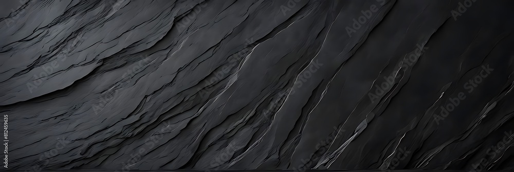 Dark grey black slate texture background. Black stone texture. Black granite slabs background Dark grey black slate texture background. Black stone texture. Black granite slabs background