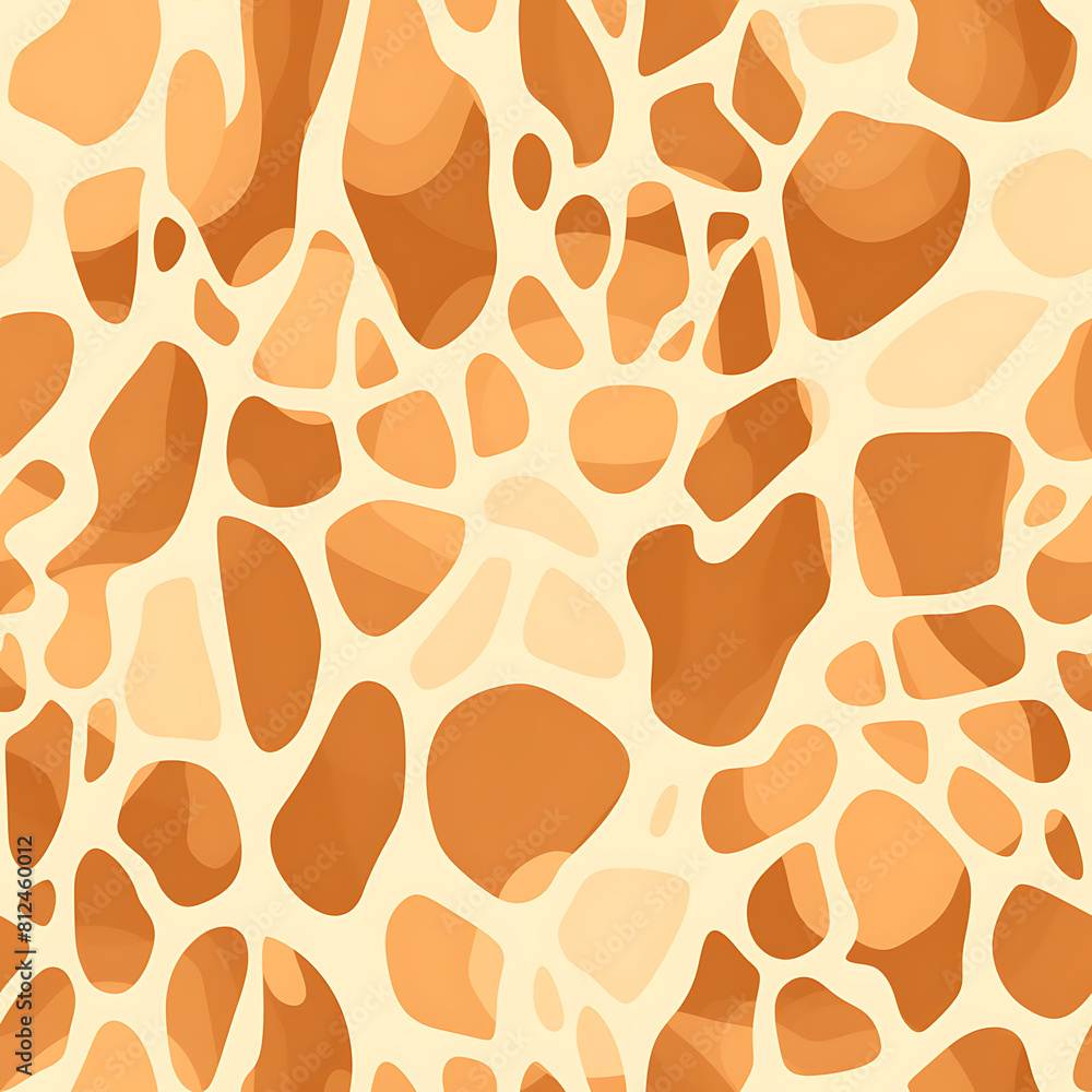 Giraffe skin seamless pattern, the beauty of design knows no bounds. Can be used as a variety of graphics resources Giraffe skin seamless pattern, the beauty of design knows no bounds. Can be used as a variety of graphics resources