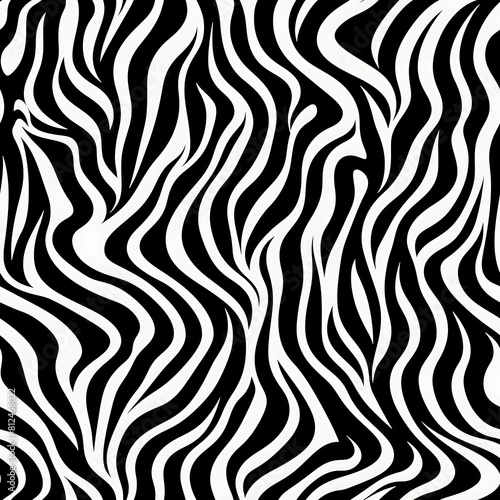 Zebra skin seamless pattern  the beauty of design knows no bounds. Can be used as a variety of graphics resources