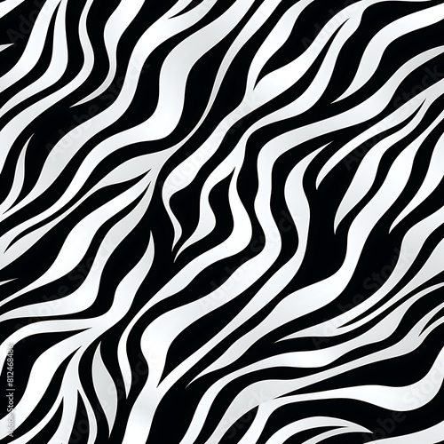 Zebra skin seamless pattern  the beauty of design knows no bounds. Can be used as a variety of graphics resources