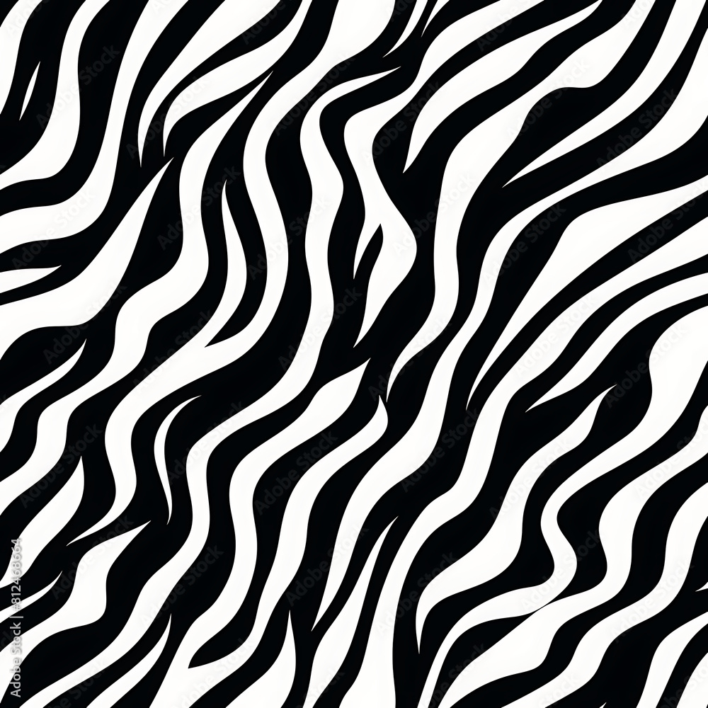 Zebra skin seamless pattern, the beauty of design knows no bounds. Can be used as a variety of graphics resources Zebra skin seamless pattern, the beauty of design knows no bounds. Can be used as a variety of graphics resources