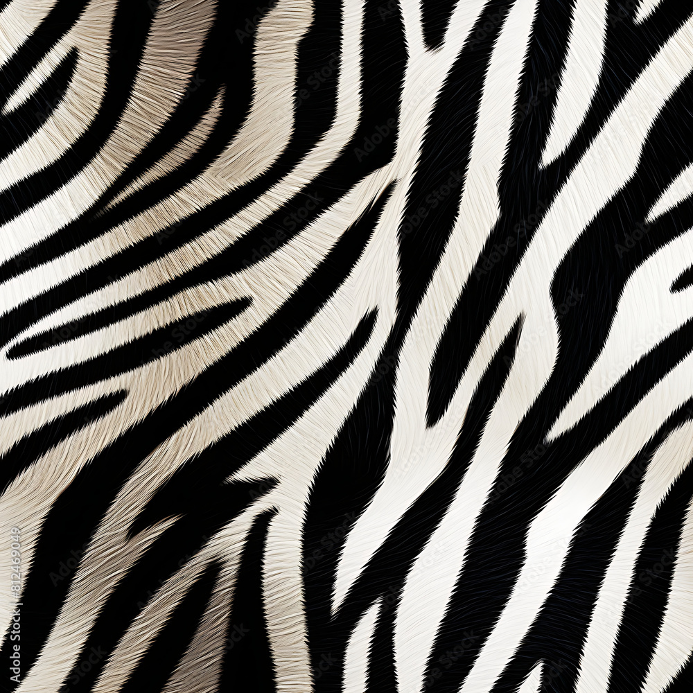 Zebra skin seamless pattern, the beauty of design knows no bounds. Can be used as a variety of graphics resources Zebra skin seamless pattern, the beauty of design knows no bounds. Can be used as a variety of graphics resources