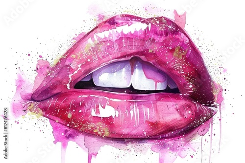 lips and lipstick