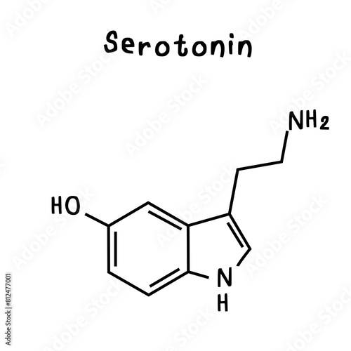serotonin illustration