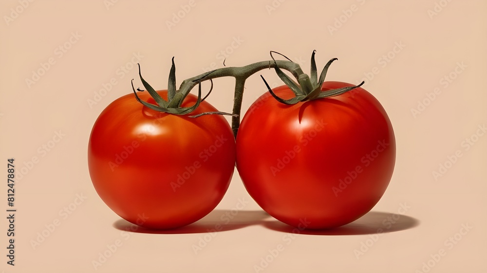 Tomatos Hyperrealistic Highly Detailed Isolated On Transparent Background Tomatos Hyperrealistic Highly Detailed Isolated On Transparent Background