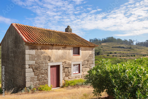 Wallpaper Mural Old farm house in typical Portuguese countryside. Renovation project. Torontodigital.ca
