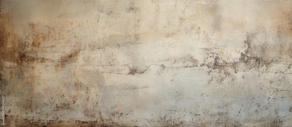 Obraz premium A weathered and dirty wall in closeup with ample copy space for images