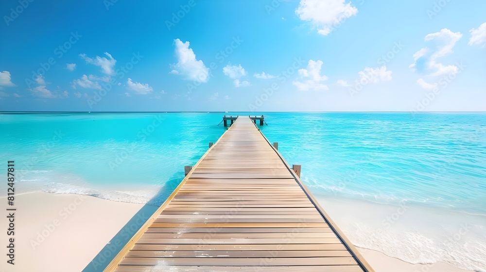 Peaceful Beach Landscape for a Refreshing and Relaxing Getaway Peaceful Beach Landscape for a Refreshing and Relaxing Getaway