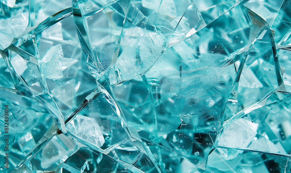 Broken glass in an abstract background showcases the complexity and chaotic nature of the breakage, creating patterns of extraordinary aesthetics. Broken glass in an abstract background showcases the complexity and chaotic nature of the breakage, creating patterns of extraordinary aesthetics.