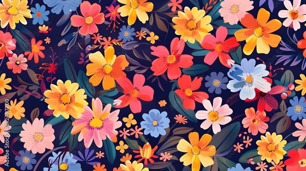 Floral seamless pattern Floral seamless pattern