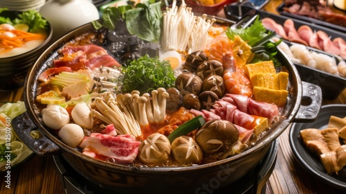 Isolate Hot pot delights Shabu Shabu and Sukiyaki