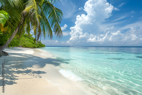 Tropical beach in the Maldives © Areesha