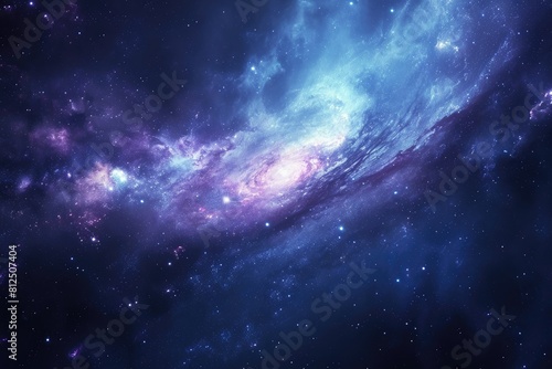 Astronomy marvel with spectacular galactic display