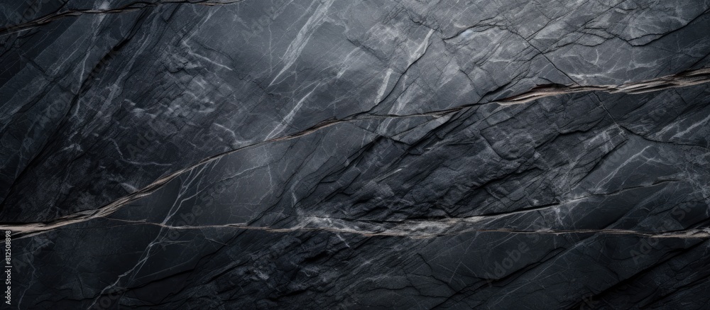 A background with a textured surface of black marble providing ample room for a copy space image A background with a textured surface of black marble providing ample room for a copy space image