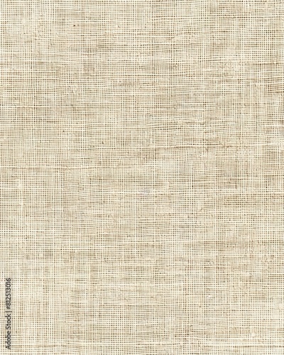 Closeup detail of beige linen texture background.