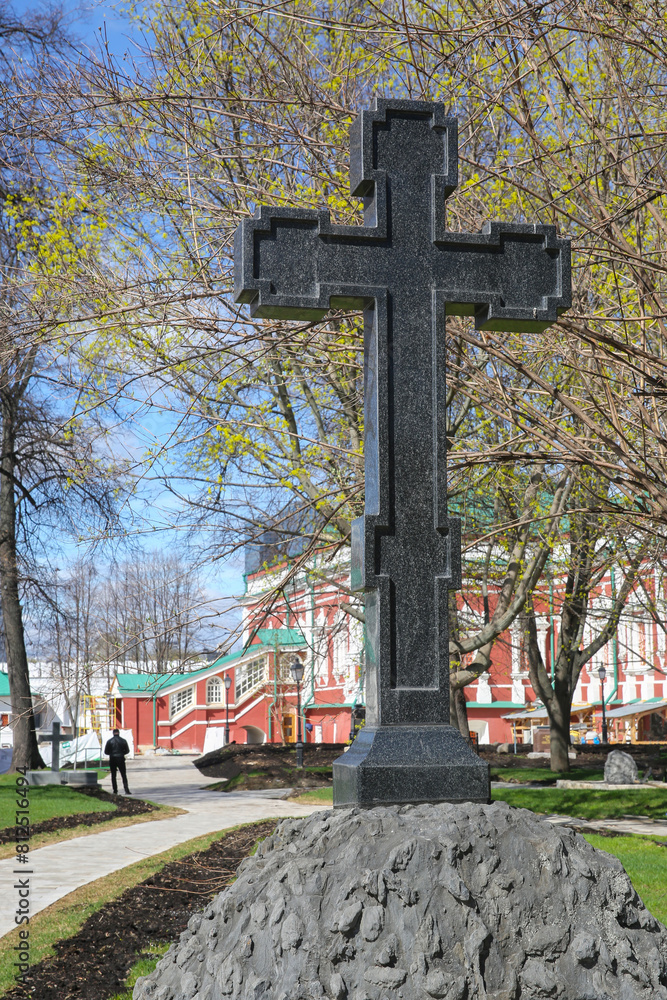 Novodevichy convent in spring. Moscow. Russia. April, 2024. Novodevichy convent in spring. Moscow. Russia. April, 2024.