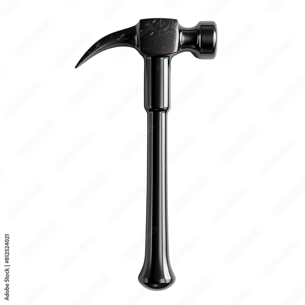 The blacksmith hammer isolated on white background The blacksmith hammer isolated on white background