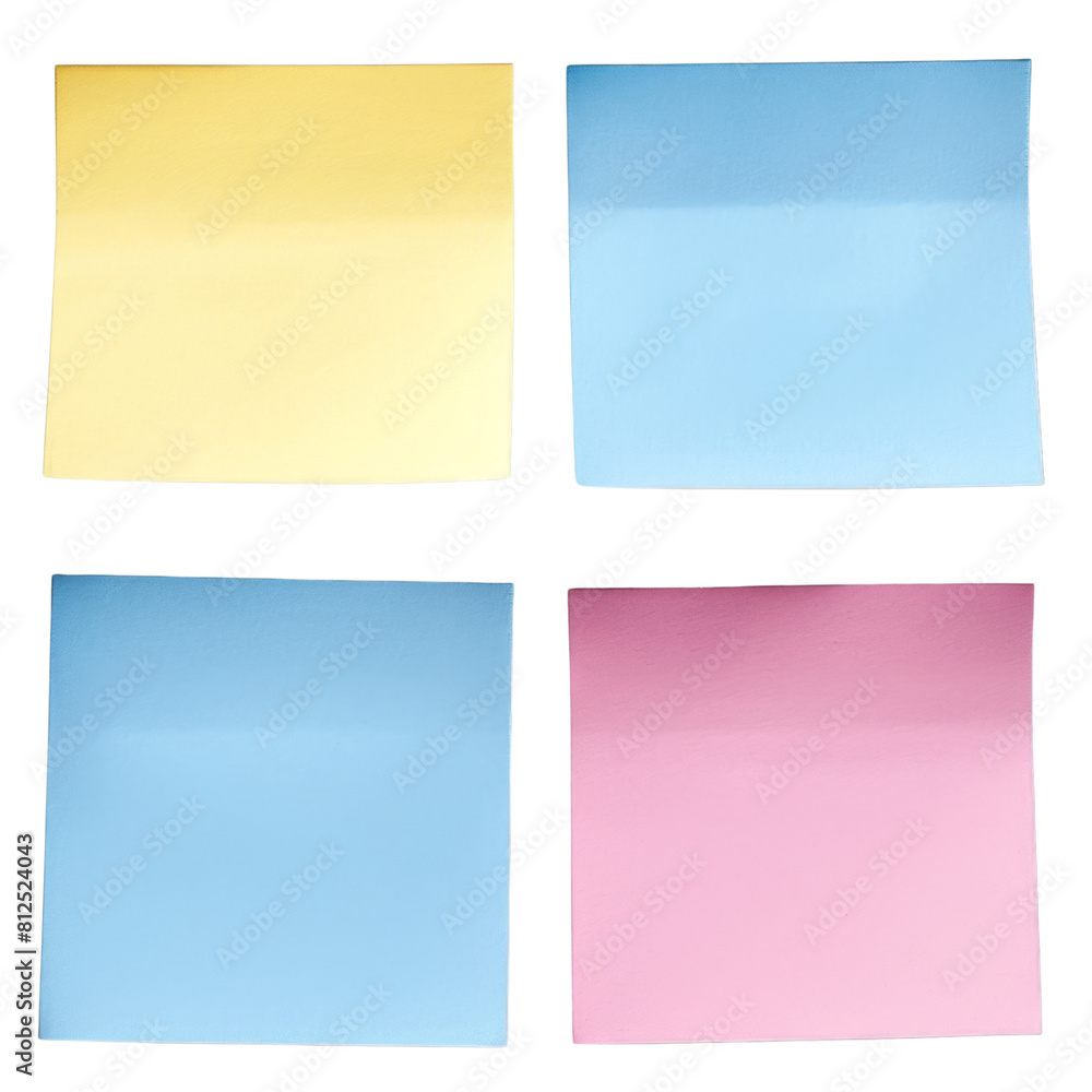 Pastel sticky note. Pastel sticky note.