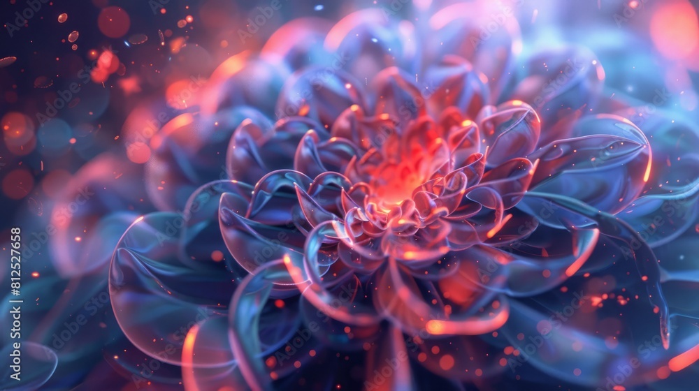 Artistic visualization of resonance through dynamic forms Artistic visualization of resonance through dynamic forms