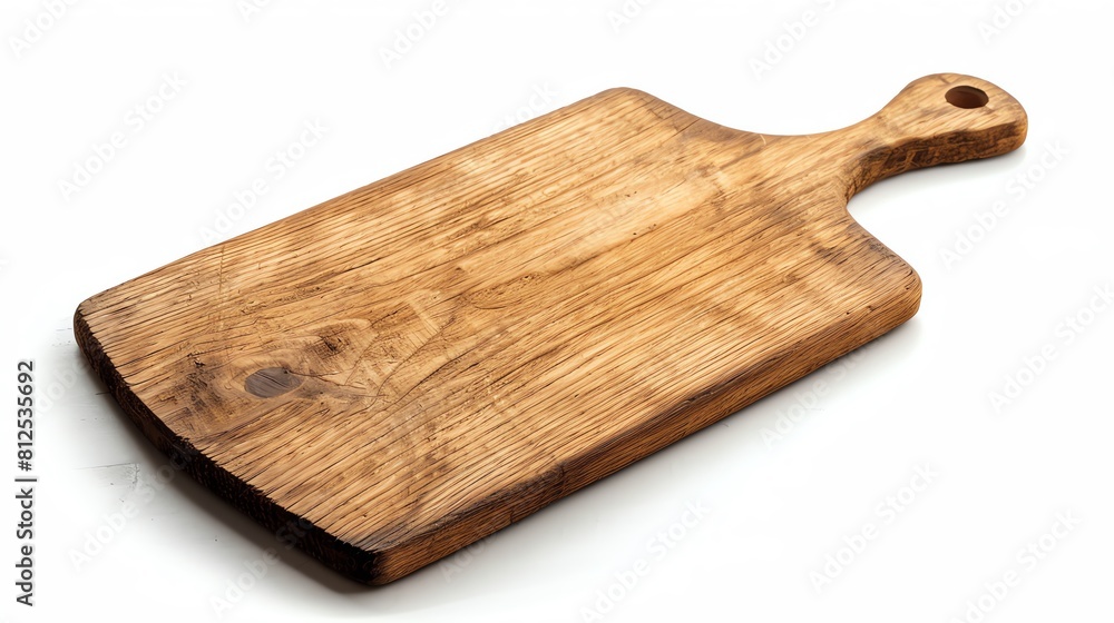 Cutting board kitchen cooking tools isolated white background Cutting board kitchen cooking tools isolated white background