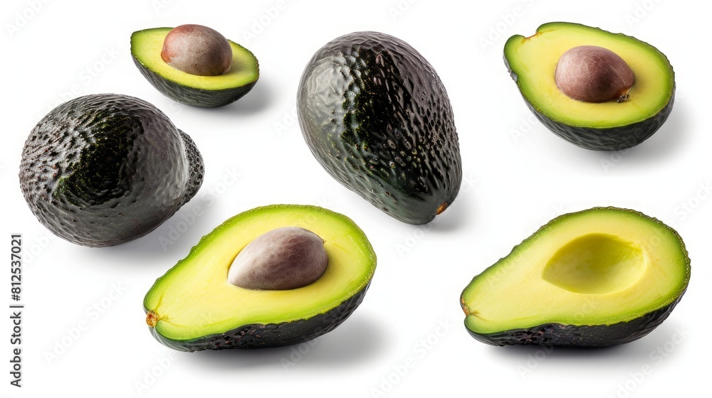 Fresh Avocado: A Vibrant Display on a Green and White Background
Fresh Avocado: A Vibrant Display on a Green and White Background