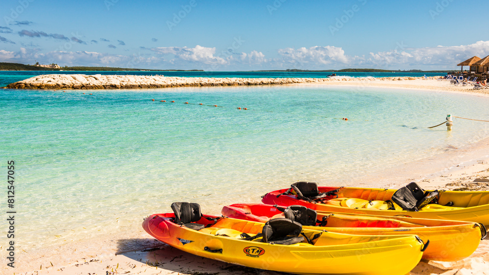 Fototapeta premium Bahamas Coco Cay Caribbean Island