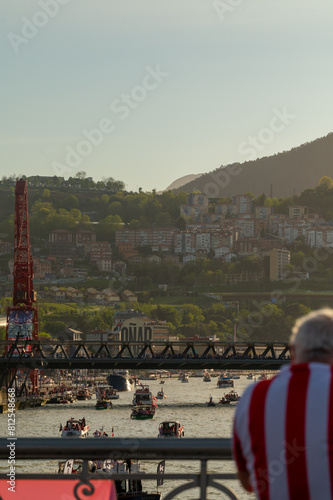 Gabarra Athletic Club celebration in 2024 after wining the Copa del Rey in Bilbao