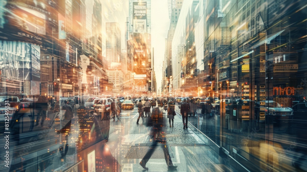 A sophisticated background with images of bustling financial districts and trading floors, symbolizing the global interconnectedness of business earnings A sophisticated background with images of bustling financial districts and trading floors, symbolizing the global interconnectedness of business earnings